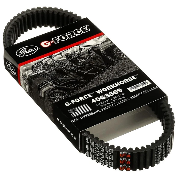 Gates 40G3569 ATV UTV Kayışı GForce WorkHorse (937X36) CF MOTO ATV KAYIŞ (OEM 0180-055000) ürün görseli