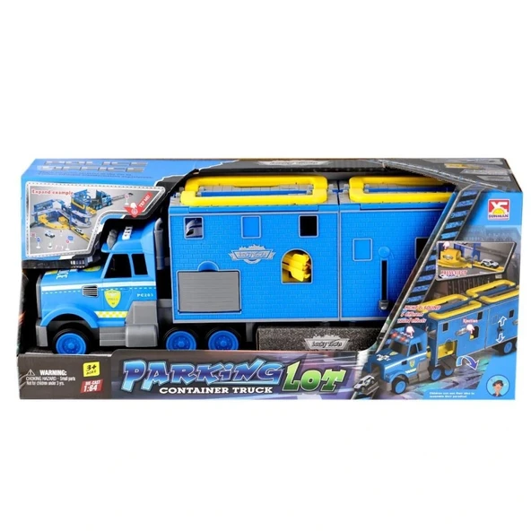 Nessiworld 4345 Sesli Işıklı Transporter Garaj Seti ürün görseli 1