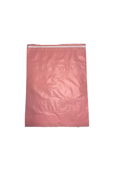 30x38+4 Cm Pembe Renk Cepsiz Kargo Poşeti (100 ADET)100Mikron - 2
