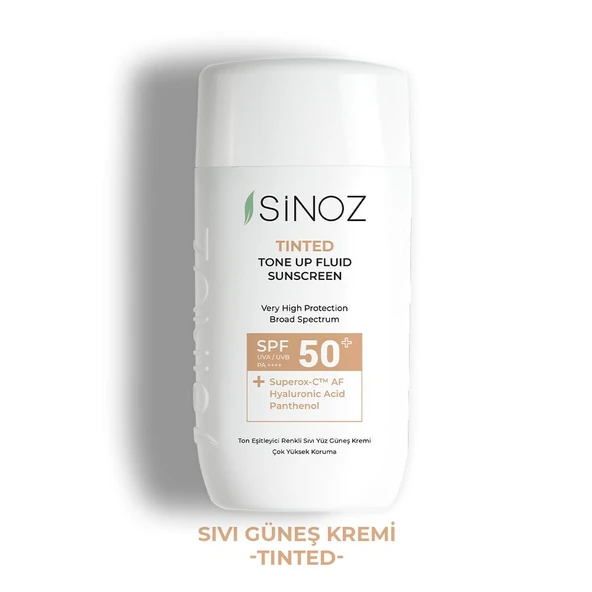 Sinoz, Tinted Sıvı Güneş Kremi Spf50 - 50 ml