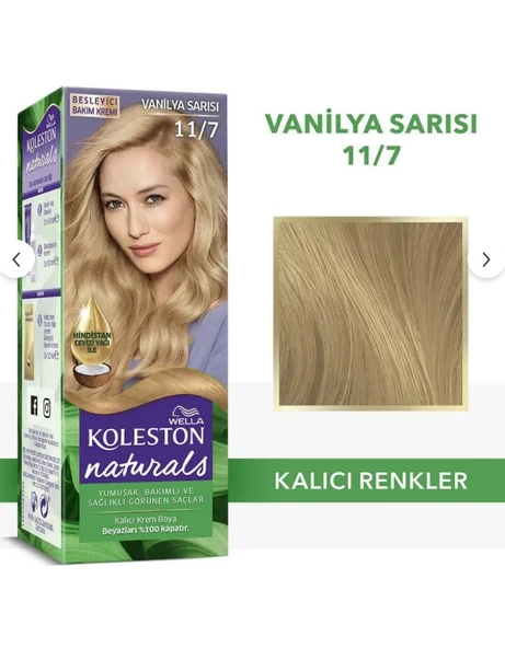 Koleston Naturals 11-7 Vanilya Sarısı - 1