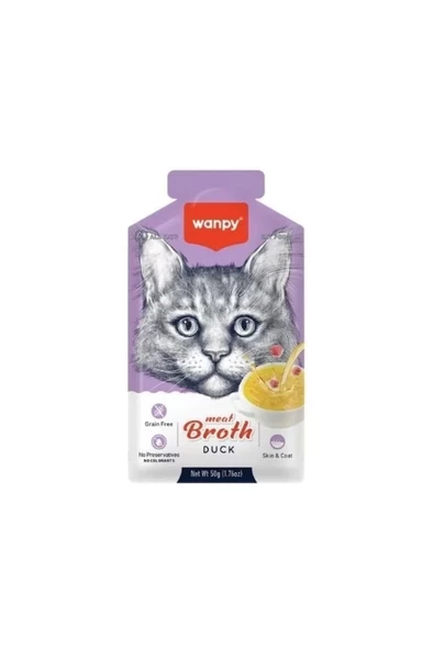 Ördek Etli Tahılsız Kedi Çorbası 50 gr ürün görseli