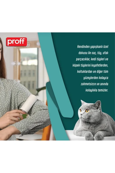 Tüy Toplayıcı 12 Li Yedek Rulo (12X50 = 600 YAPRAK) - 3