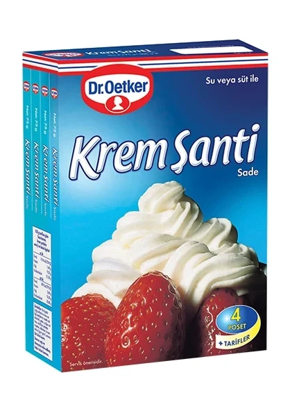 Dr. Oetker Dr.Oetker 4'lü Krem Şanti 300 Gr - 1