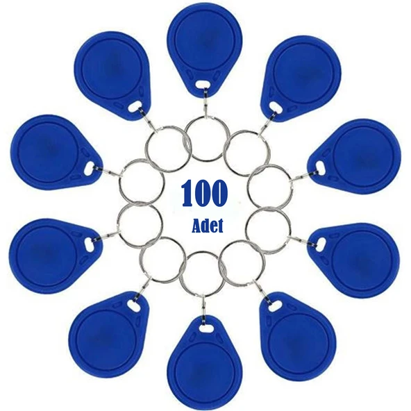 Linas Anahtar Tip Proximityi 125 Khz Personel Kartı (100 adet)