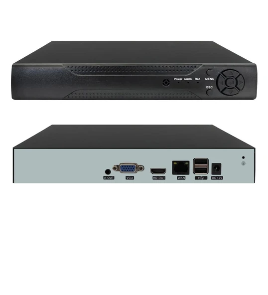 Linas VN-616X 16 Kanal Nvr Xmeye Ip Kayıt Cihazı - Resim 3