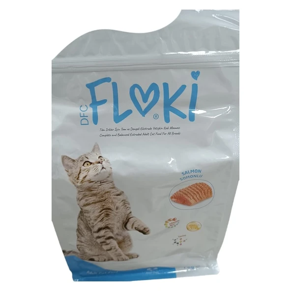 Floki Kedı Maması Yetıskın Salmon Somonlu 1 Kg