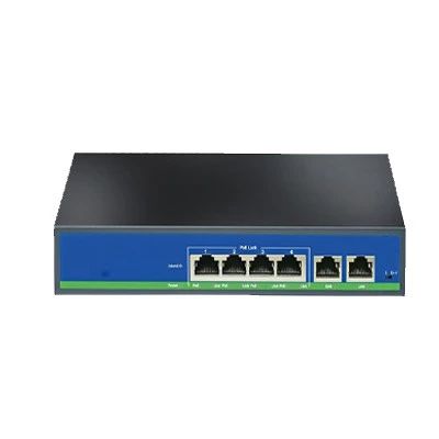 4 Port 10/100MBPS 4+2 Poe Switch - Resim 2