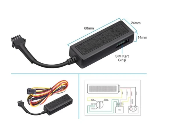 Araç Takip Sistemleri IMEI KAYITLI Mobil Gprs Taşıt Takip Ürünü (1 Yıl Server Hediyeli) - Resim 2