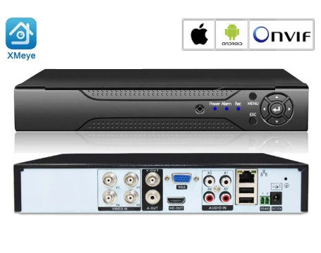 Linas 5MP 4 Kanal Ahd Dvr Xmeye Kayıt Cihazı - 3