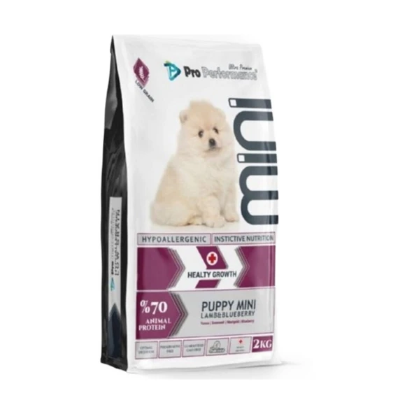 Pro Performance Pro Performance Puppy Mini Lamb&blueberry 2 Kg