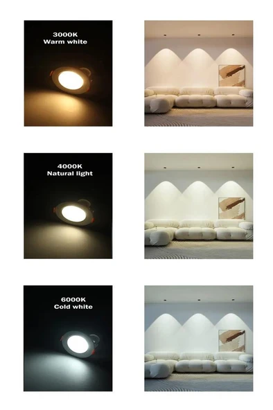 Panasonic 6W (62W) Led Spot Ampul Beyaz 6500K - GU10 Duy 6 Adet - 5