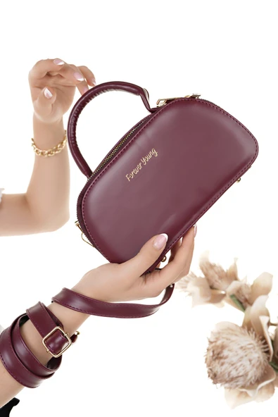 Muggo ARNELA Kadın Çift Bölmeli El ve Omuz Çantası - 11