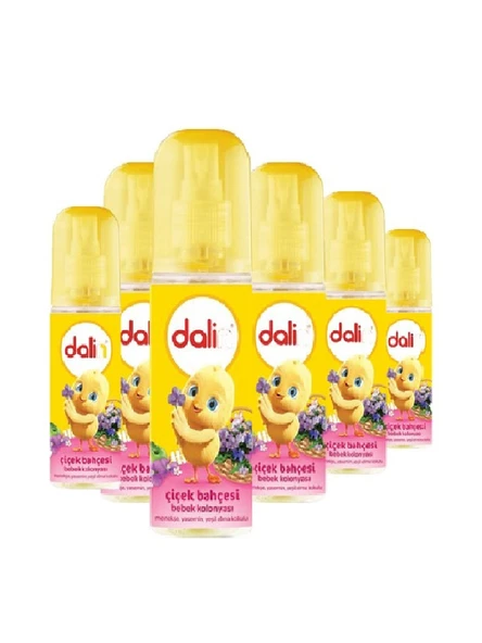 Dalin Bebek Kolonyası Çiçek Bahçesi 150 Ml x 6 Adet