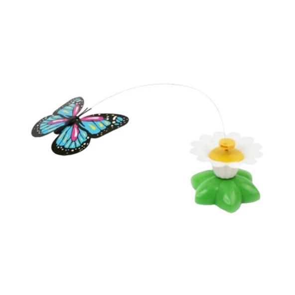 Fatih-Pet Buffer Hareketli Dönen Kelebek Kedi Oyuncağı Pilli ürün görseli 1