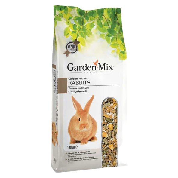 Gardenmix Platin Tavşan Yemi 1 Kg ürün görseli