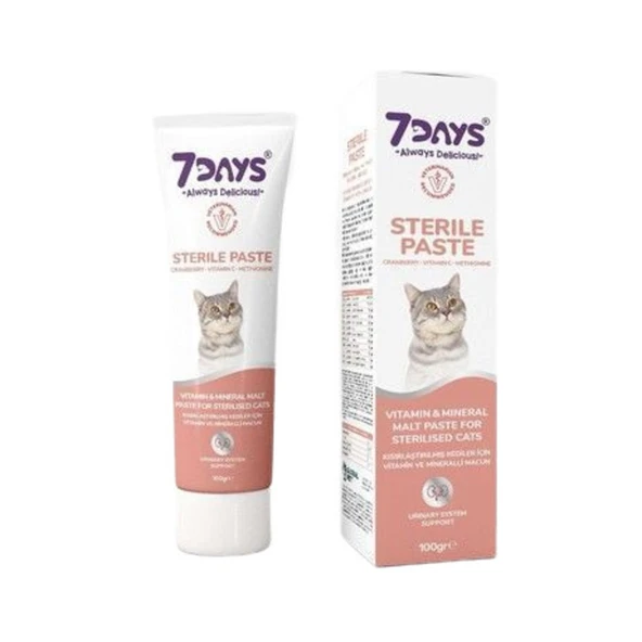 7 Days Sterile Kısırlaştırılmış Kediler İçin Malt Paste 100 Gr ürün görseli