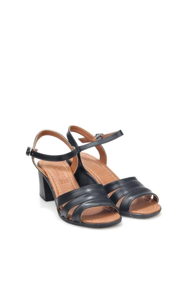 Papuçcity Frzn 03241 5 Cm Topuklu Kadın Sandalet - 5