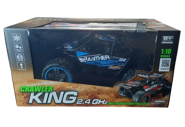 9020-1F 1:10 Kumandalı 40 CM Dev Off-Road Araba – Şarjlı, 2.4GHz, Yüksek Hızlı RC Arazi Aracı - 6