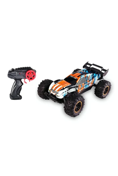 9010-5F 1:10 Kumandalı 40 CM Şarjlı Dev Off-Road Araba – 15KM/H Hızlı, 2.4GHz RC Arazi Aracı - 2