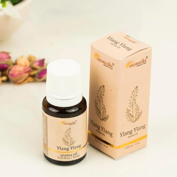 Aromatika Ylang Ylang aromatik yağ difüzör ve buhurdanlık kokusu 10 ml