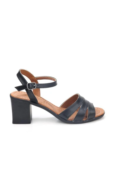 Papuçcity Frzn 03241 5 Cm Topuklu Kadın Sandalet - 4