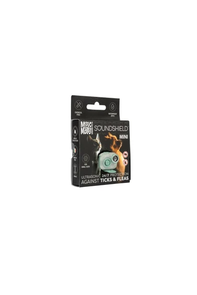 Max & Molly Max Molly Soundshield MINI Ultrasonik Pire ve Kene Kovucu Tasma Jade ürün görseli 1