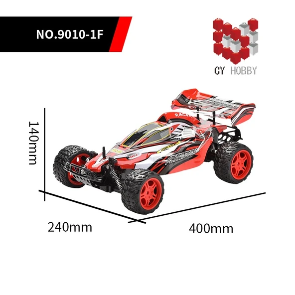9010-1F 1:10 Kumandalı 40 CM  Dev Off-Road Araba – Şarjlı, 2.4GHz, Yüksek Hızlı RC Arazi Aracı