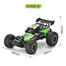 9010-3E 1:10 Kumandalı 40 CM Dev Off-Road Araba – Şarjlı, 2.4GHz, Yüksek Hızlı RC Arazi Canavarı