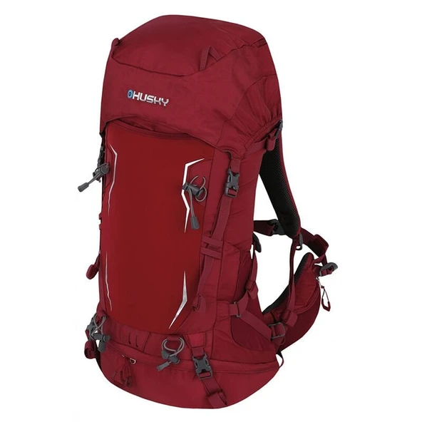 HUSKY RONY 50 LT SIRT CANTA (BORDO) - Resim 2