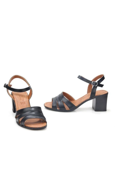 Papuçcity Frzn 03241 5 Cm Topuklu Kadın Sandalet - 7