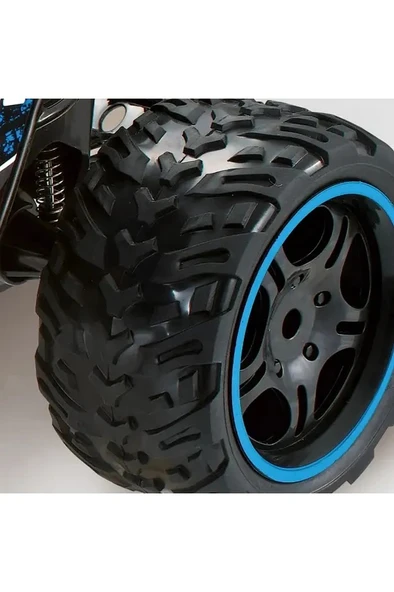 9020-1F 1:10 Kumandalı 40 CM Dev Off-Road Araba – Şarjlı, 2.4GHz, Yüksek Hızlı RC Arazi Aracı - 4