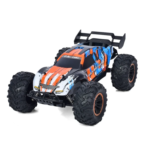 9010-5F 1:10 Kumandalı 40 CM Şarjlı Dev Off-Road Araba – 15KM/H Hızlı, 2.4GHz RC Arazi Aracı - 3