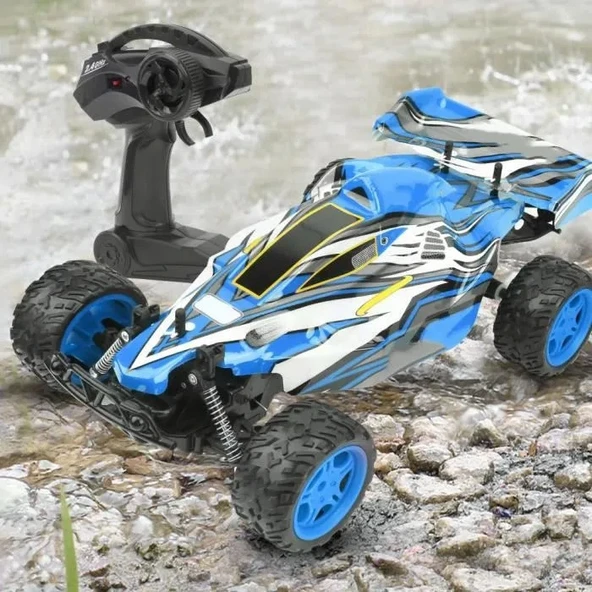 9010-1F 1:10 Kumandalı 40 CM  Dev Off-Road Araba – Şarjlı, 2.4GHz, Yüksek Hızlı RC Arazi Aracı - 2
