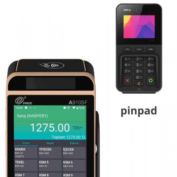 Pax S210 Yeni Nesil Pinpad
