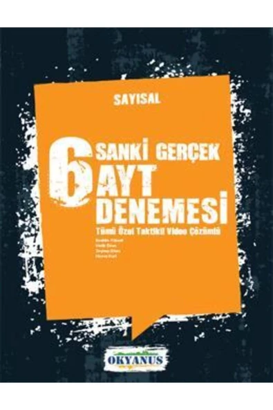 Okyanus Ayt Sayısal 6 Denemesi ürün görseli 1