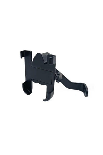 Alüminyum Gövdeli Metal Ayna Bağlantılı Motosiklet Telefon Tutucu - 2