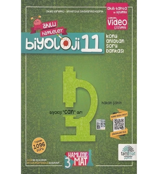 11.Sınıf Biyoloji Konu Anlatan Soru Bankası Tammat