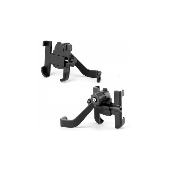 Alüminyum Gövdeli Metal Ayna Bağlantılı Motosiklet Telefon Tutucu 7 İnç Xl - 2