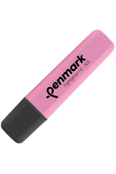 Penmark Fosforlu Kalem Pastel Pembe Hs-505