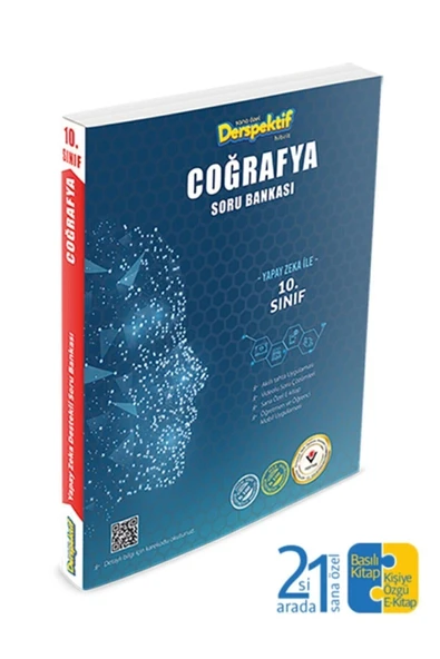 10.Sınıf Coğrafya Soru Bankası Yapay Zeka İle Derspektif ürün görseli 1