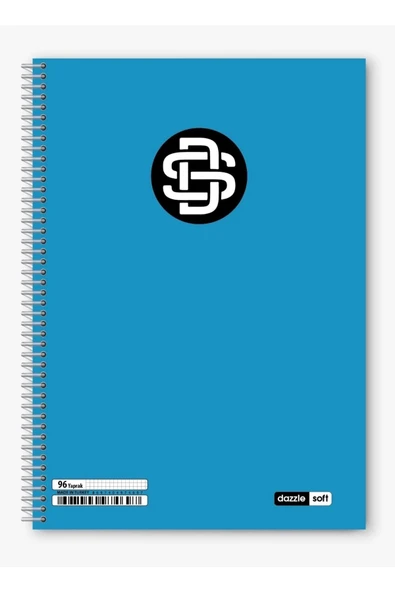 Umut A-4 Dazzle Soft Spiralli Pp Kapak 72 Yp Kareli Defter