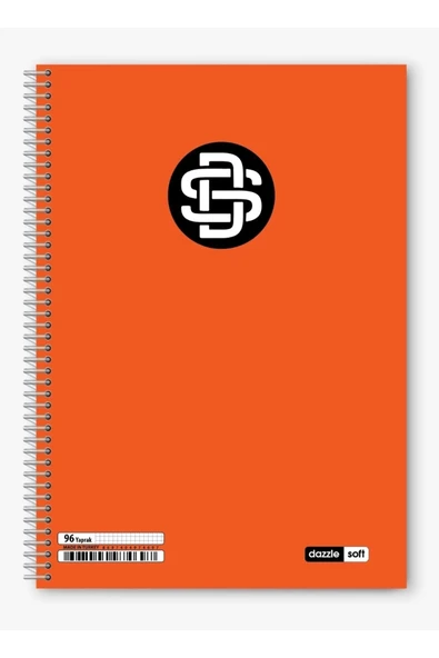 Umut A-4 Dazzle Soft Spiralli Pp Kapak 72 Yp Kareli Defter - 4