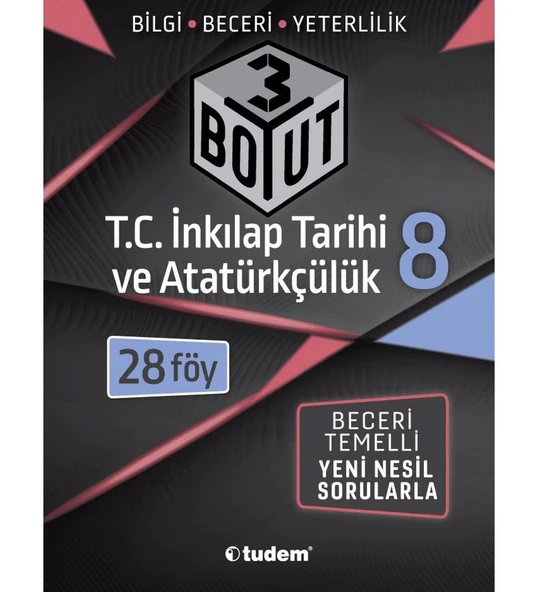 Tudem 8.Sınıf İnkılap Tarihi 3 Boyut