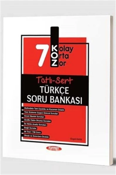 Kurmay 7.Sınıf Koz Türkçe Tatlı Sert Soru Bankası