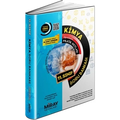 Miray 11.Sınıf Kimya Soru Bankası ürün görseli 1
