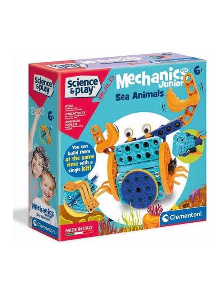 Clementoni Mechanics Junior - Deniz Hayvanları