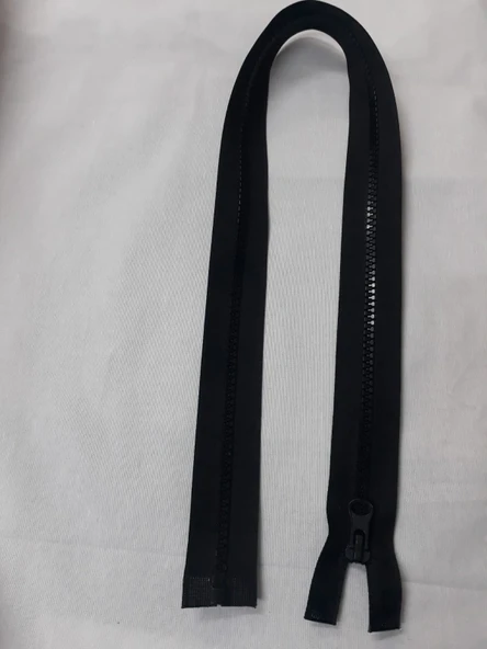 EVREN EV TEKSTIL Siyah Kemik Diş 65 cm Fermuar - 10 Adet - 3