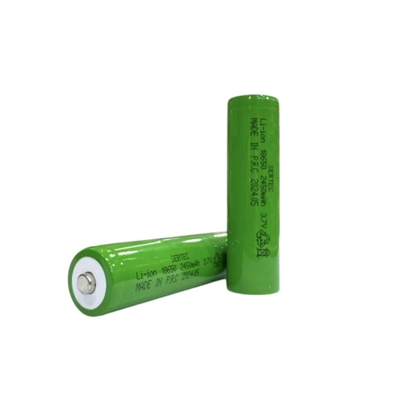 18650 3.7v 2450 Mah 1c Li-ion Şarjlı Pil Başlı Tg-53-vice/(1395) 3319