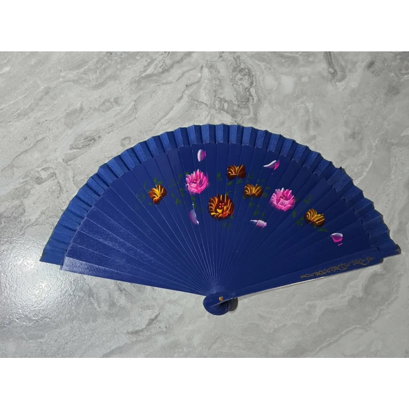 Bambu Çift Taraflı Yelpaze 12'li Paket